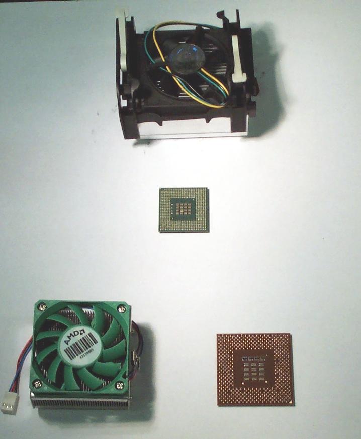 cpu e ventole di raffreddamento: il retro